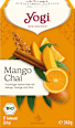 Gewürztee "Mango Chai" mit Mango, Orange & Zimt (17 Beutel) YOGI TEA