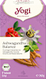 Kräutertee "Ashwagandha Balance" mit Ashwagandha, Acerola-Kirsche & Passionsblume (17 Beutel) YOGI TEA