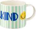 Trinkbecher aus Keramik Schulkind, blau/mint (300 ml) BOLTZE
