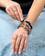 Ringe Gold-Optik ebelin