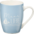 Kaffeebecher "Meerliebe", blau  BOLTZE