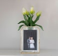 Vase mit Foto  Paradies