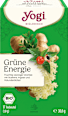 Grüner Tee "Grüne Energie" mit Guarana, Ingwer & Holunderblüte (17 Beutel) YOGI TEA