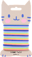 Gummi-Twist Rainbow, mehrfarbig (21,5x11,5x1,5 cm) folia