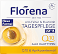 Gesichtscreme Q10 & Aprikosenkernöl Anti-Falten & Elastizität, LSF 15 Florena