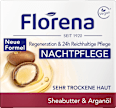 Nachtcreme Sheabutter & Arganöl Florena