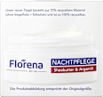Nachtcreme Sheabutter & Arganöl Florena