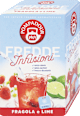 Fredde infusioni fragola e lime POMPADOUR