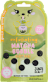 Maska za obraz v obliki krpice Exfoliating Matcha Bubble JiiNJU BEAUTY