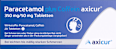 Paracetamol plus Coffein axicur 350 mg / 50 mg Tabletten axicur