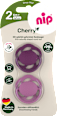Schnuller Cherry weinrot/beere, Gr. 2, ab 6 Monate Nip