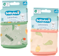 Bavaglini in poliestere babylove