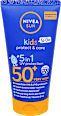 Naptej FF50+ gyermekeknek Protect & Care, kis kiszerelés NIVEA SUN