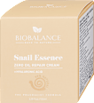 Olajmentes regeneráló krém Snail Essence hialuronsavval BIOBALANCE