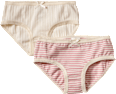 Slips mit Streifen & Ajour-Struktur, rosa + weiß, Gr. 110/116 ALANA