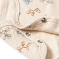 Body Langarm mit Ballontier-Muster, beige, Gr. 62/68 ALANA
