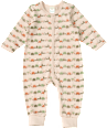 Schlafanzug mit Fahrzeug-Muster, beige, Gr. 62/68 ALANA