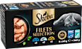 Nassfutter Katze Filets mit Geflügel & Fisch, Multipack (6x60 g) Sheba