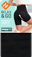 Relax & Go Shorts reibungslos schwarz, Gr. 44/46 nur die