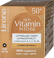 Liftingujący krem ultraodżywczy z witaminami 50+, SPF 20, na dzień Lirene
