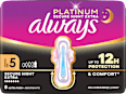 Damski nočni vložki Platinum Secure Extra always