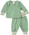 Set mit Wickelshirt & Hose Pro Climate, grün, Gr. 56 ALANA