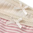 Slips mit Streifen & Ajour-Struktur, rosa + weiß, Gr. 110/116 ALANA