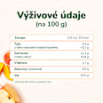 BIO příkrm v sáčku Jablko, mango, broskev Sunar