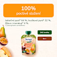 BIO příkrm v sáčku Jablko, hruška, marakuja Sunar