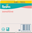 Vlhčené utierky Sensitive 9 x 80 Pampers