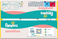 Vlhčené utierky Sensitive 9 x 80 Pampers