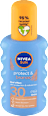 sprej na opalování Protect & Bronze SPF30 NIVEA SUN