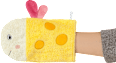 Waschhandschuh Biene fehn