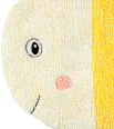 Waschhandschuh Biene fehn