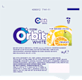 Kaugummi White Frucht Orbit