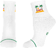 Памучни чорапи с палми, размер 35-38 happy FOOTtopia