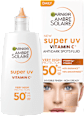 Слънцезащитен флуид за лице Super UV с витамин C*, SPF 50+ GARNIER AMBRE SOLAIRE