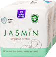 Bombažni damski vložki Organic Cotton Super Jasmin