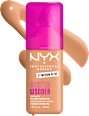 Tekoči puder Make 'Em Wonder, 17 Medium Olive NYX PROFESSIONAL MAKEUP
