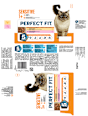 Nassfutter Katze mit Huhn & Lachs, sensitiv Multipack (12x85 g) PERFECT FIT