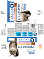 Nassfutter Katze mit Huhn & Lachs, Indoor Multipack (12x85 g) PERFECT FIT