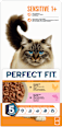 Nassfutter Katze mit Huhn & Lachs, sensitiv Multipack (12x85 g) PERFECT FIT