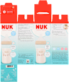 Butelka z miernikiem temperatury 260 ml Perfect Match smoczek 3+ Małpka  NUK