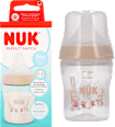 Butelka z miernikiem temperatury 150 ml Perfect Match smoczek 0+ Małpka NUK