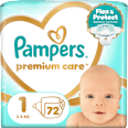pleny Premium Care, velikost 1 Pampers Premium Care