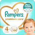 pleny Premium Care, velikost 4 Pampers Premium Care