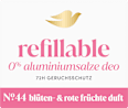 Deostick Blüten- & rote Früchteduft, Nachfüllpack Dove