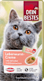 Katzensnack Leberwurstcreme (8x10 g) Dein Bestes
