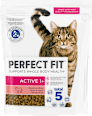 Trockenfutter Katze active 1+ mit Rind, Adult PERFECT FIT