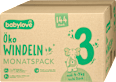 Windeln Öko Gr. 3 midi (4-9 kg) Monatspack babylove